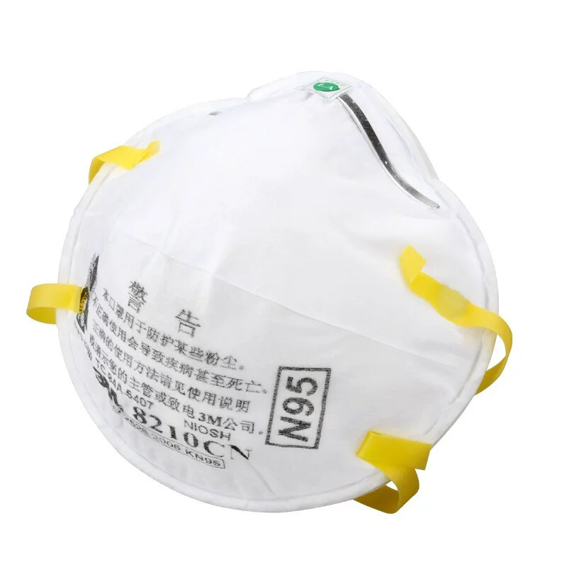 3M 8210CN Dust Mask 8210V Industrial Dust 9501 Coal Mine Practicing KN95 Anti -Fo Fimor 9502 Mask