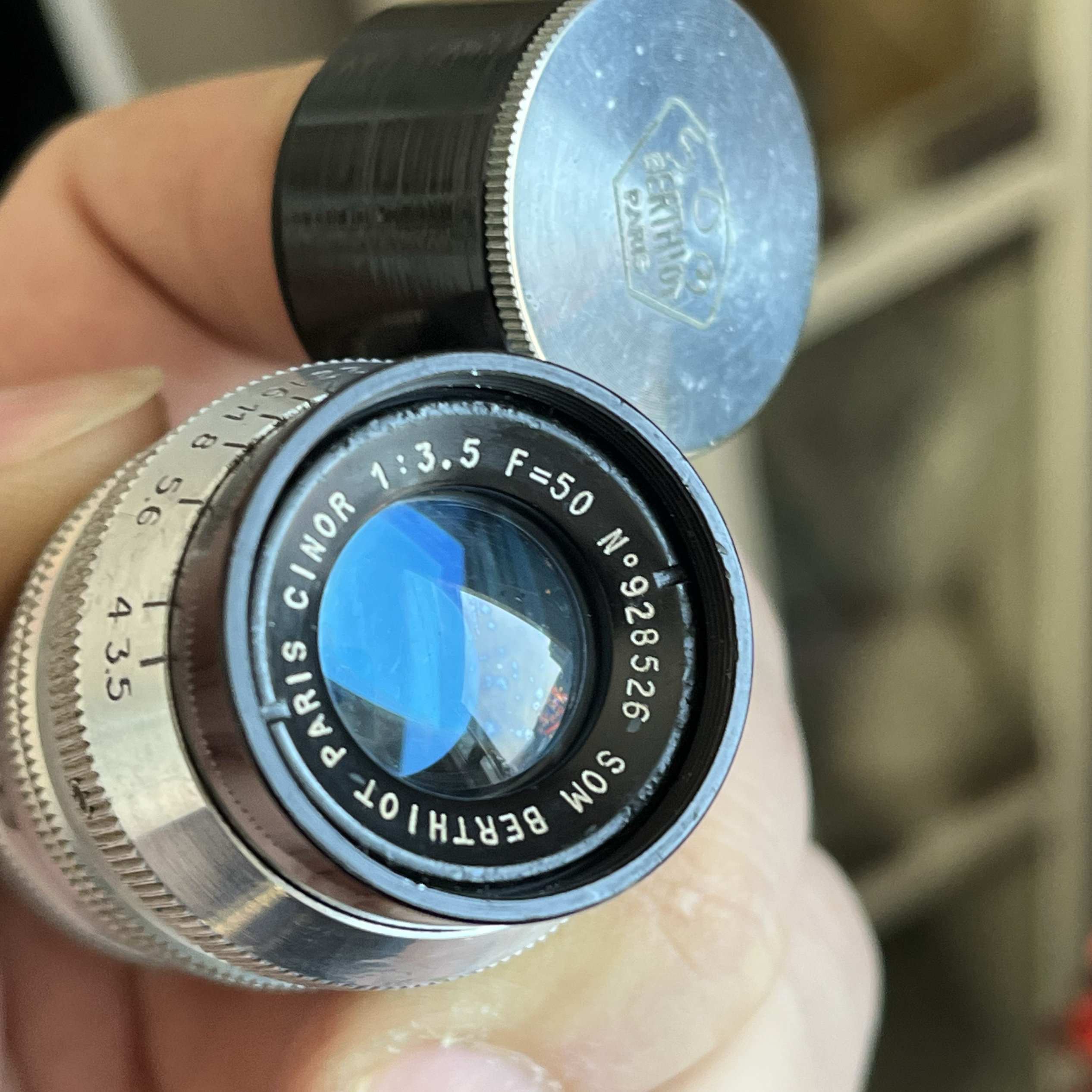 超好成色法国索姆som 50 3.5 som berthiot Cinor 1:3.5 F= 50评价- 淘宝网