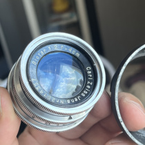 Zeiss zeiss biotar 40 4cm 2 double gauss full frame camera lens hood