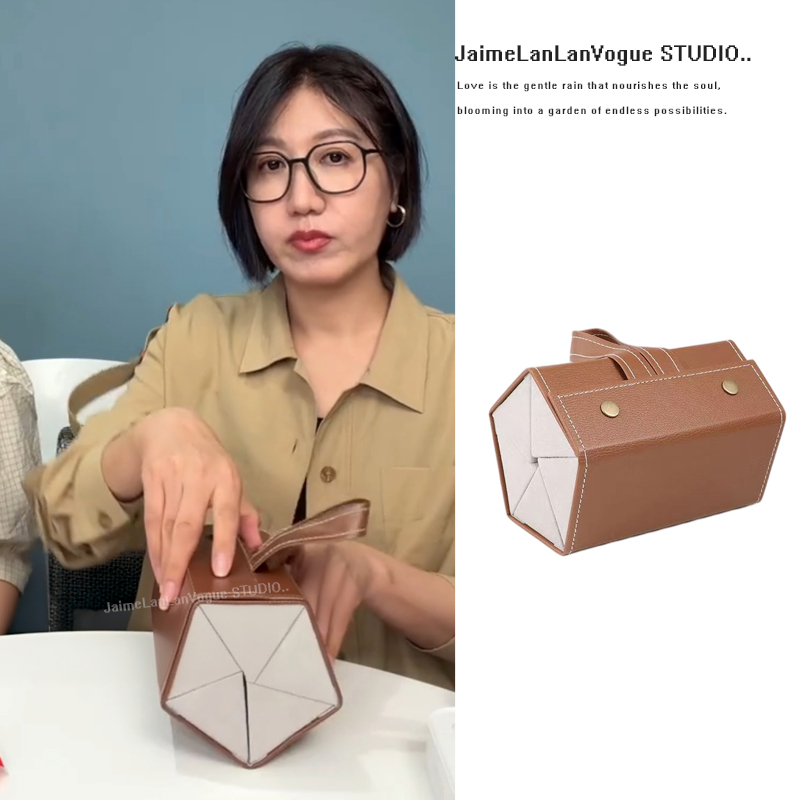 Warmly Welcome the Yili Jing Same-Style Glasses Storage Box, Multi-Compartment Glasses Case, Sunglasses Case, Foldable Multi-Link Case