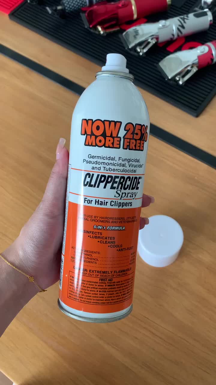 Hair Clipper Spray For Barber Clipper Blade Cooling Cleaning Hair