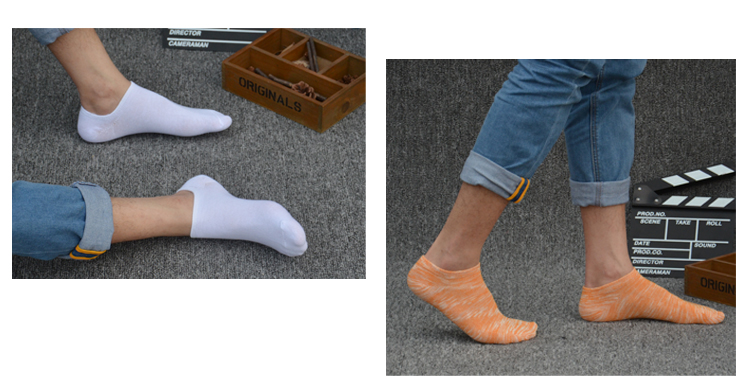 Bông vớ nam mùa hè phần mỏng nông miệng thấp giúp thuyền vớ vớ thể thao khử mùi cotton socks nam vớ đặt vớ vô hình