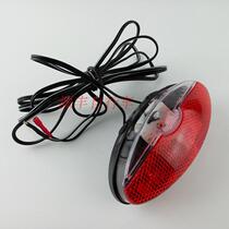 Bicycle mountain bike station wagon rear hanger tail light DIY connected motor with line rear tail light