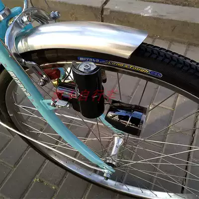 Japanese bicycle trolley type LED grinding lamp spotlight bright motorcycle lamp led grinding electric lamp friction lamp