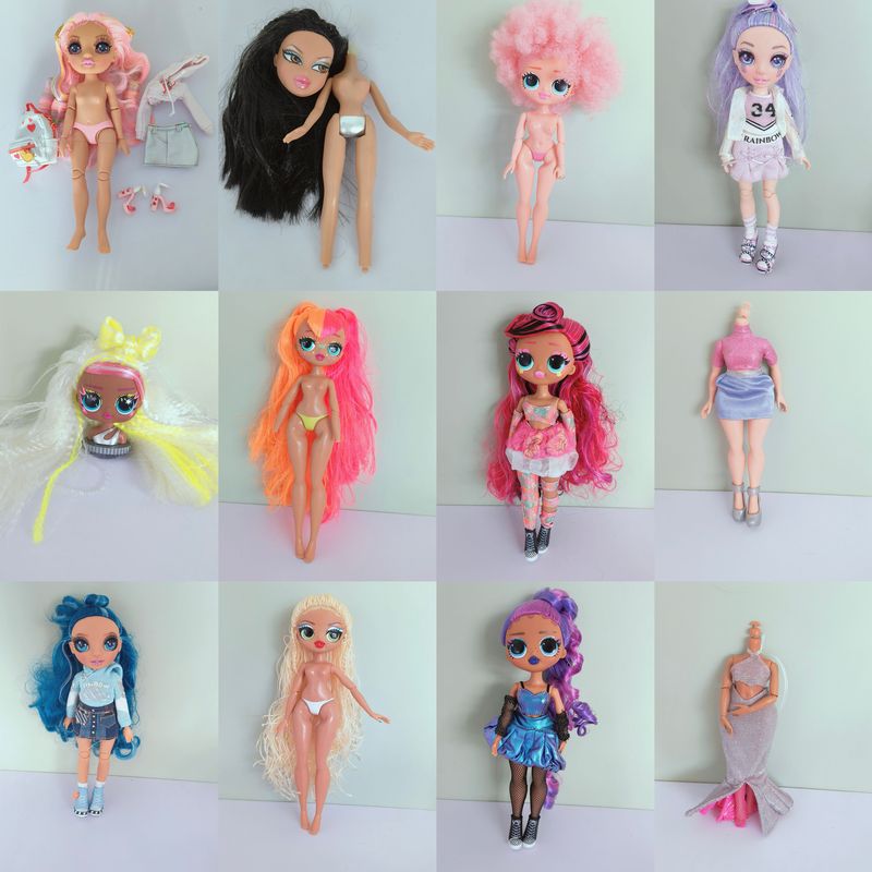 Big Sister Omg Doll Body, Loose Toy Rainbow Doll, Loose Toy Doll