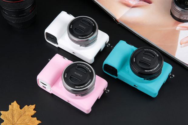 Sony A6000 6300 a5100 a7ii A72 A73 a7r3 silicone túi túi trường hợp máy ảnh - Phụ kiện máy ảnh kỹ thuật số túi lowepro