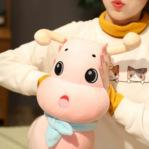 Милая плюшевая игрушка, подушка, детская тряпичная кукла для сна, гусеница