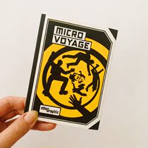 Pre-sale]Doooogs) Handmade Screen Printing Zine Original Folding Design - Micro Voyage