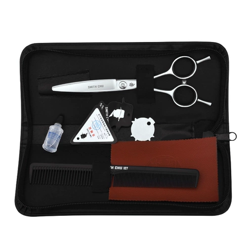 Японские профессиональные ножницы, изогнутая машинка для стрижки волос