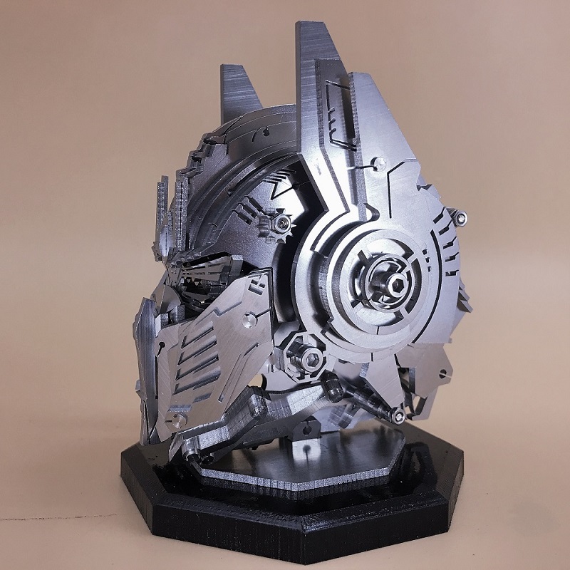 Thép konjac thép ma thuật kim loại lắp ráp mô hình ba chiều DIY sáng tạo quà tặng máy biến áp Optimus Prime - Gundam / Mech Model / Robot / Transformers gundam mô hình