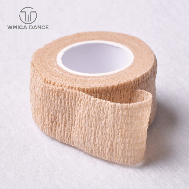 Ballet Dancer Professional Toe Guard With Foot Spike Shoes Self-Adhesive Feet with Self-adhesive Stretch Cotton Strap