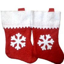 Christmas socks Santa Claus socks snowflake socks Christmas decorative socks candy gift bag