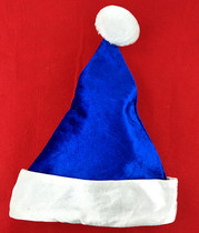 Christmas hat adult universal Christmas hat headdress high-end gold velvet Christmas gift double thick hat ball