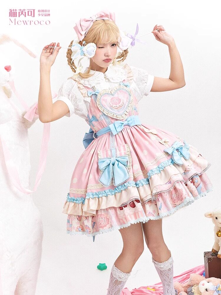 为什么选择这款洛丽塔夏季草莓JSK原创连衣裙？-lolita洛丽塔连衣裙-淘宝百科网