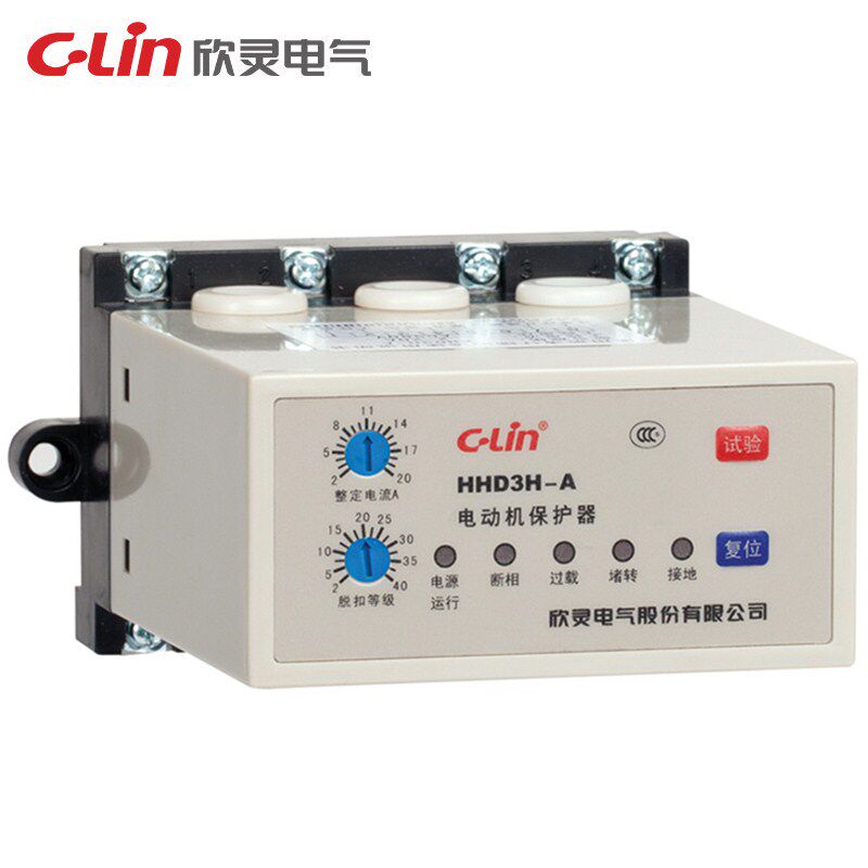 HHD3H-AT A B T H2 H3 intelligent three-phase motor protector is often closed