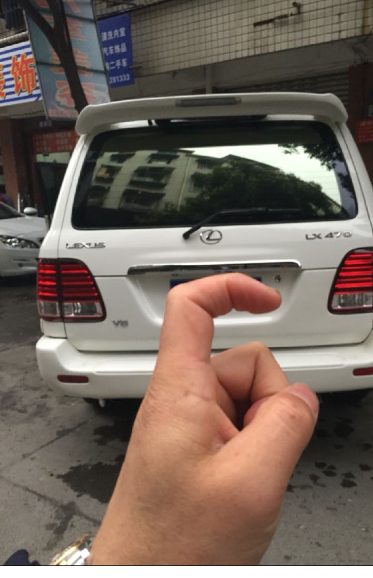 Land Cruiser 4500 4700 LC100 Lexus LX470 với đèn hậu cố định cánh sửa đổi - Sopida trên đuôi gió the thao ô tô