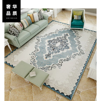  European-style carpet American-style light luxury living room coffee table Carpet Sofa Bedroom bed front mat Pastoral home high-end luxury