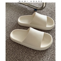  Slippers male summer couple indoor home bath deodorant non-slip thick bottom cool drag female outer wear ins tide