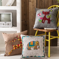  ALEX Nordic pillow sofa cushion cover lumbar support large pillow Office waist support nap pillow Bedside backrest cushion cover