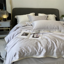  ALEX light luxury 120 Xinjiang long-staple cotton bed four-piece set pure cotton 100 sheets quilt cover simple bedding