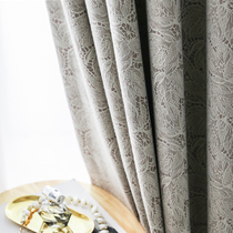  ALEX American lace curtains 2021 new Nordic simple living room shading bedroom high-end curtain cloth customization