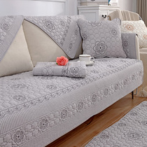  ALEX sofa cushion four seasons universal fabric leather non-slip plain cushion simple sofa cover a set of backrest customized