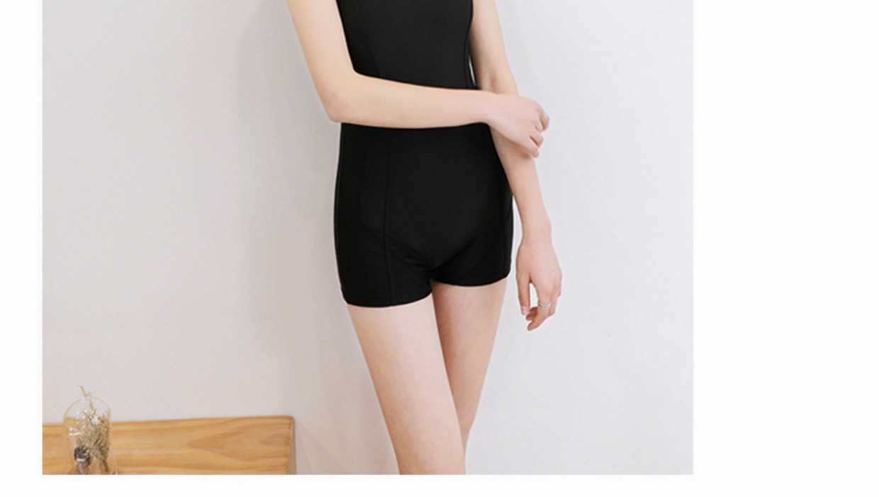 Áo tắm nữ bảo thủ vest Xiêm võ sĩ che bụng đã được đào tạo chuyên nghiệp dành cho người lớn áo tắm một mảnh