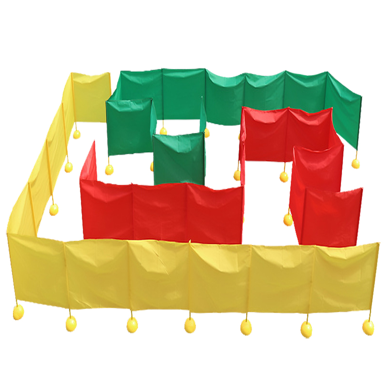 Children 100 Labyrinth Sensory Integration Training Equipment Kindergarten Outdoor Sports Multifunction Fun Game Toys