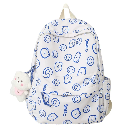 Ранец, летняя свежая сумка, школьный рюкзак подходит для мужчин и женщин, в корейском стиле