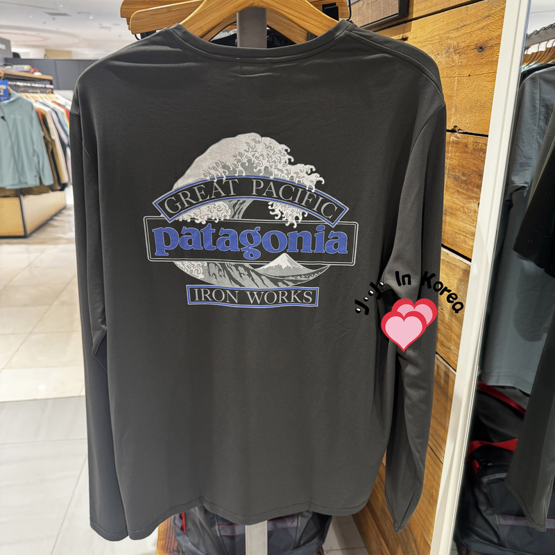 26 New Korean Brand Patagonia Patagonia Cap Cool Daily Shirt Quick-Drying Long-Sleeved Men's Shirt