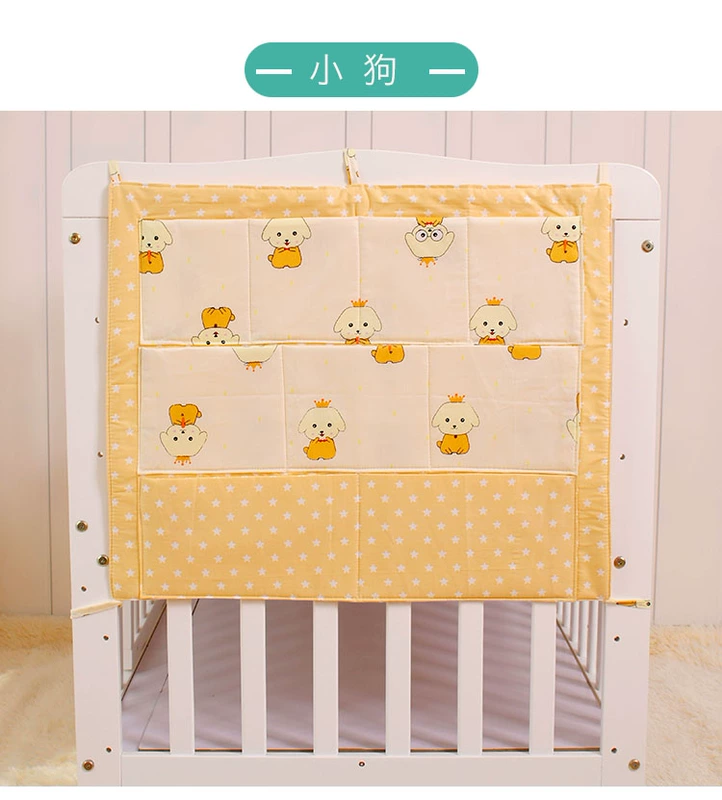 Bộ đồ giường cho bé đầu giường đa chức năng lưu trữ túi cotton đa năng lưu trữ túi đầu giường treo túi tã máy giặt - Túi ngủ / Mat / Gối / Ded stuff