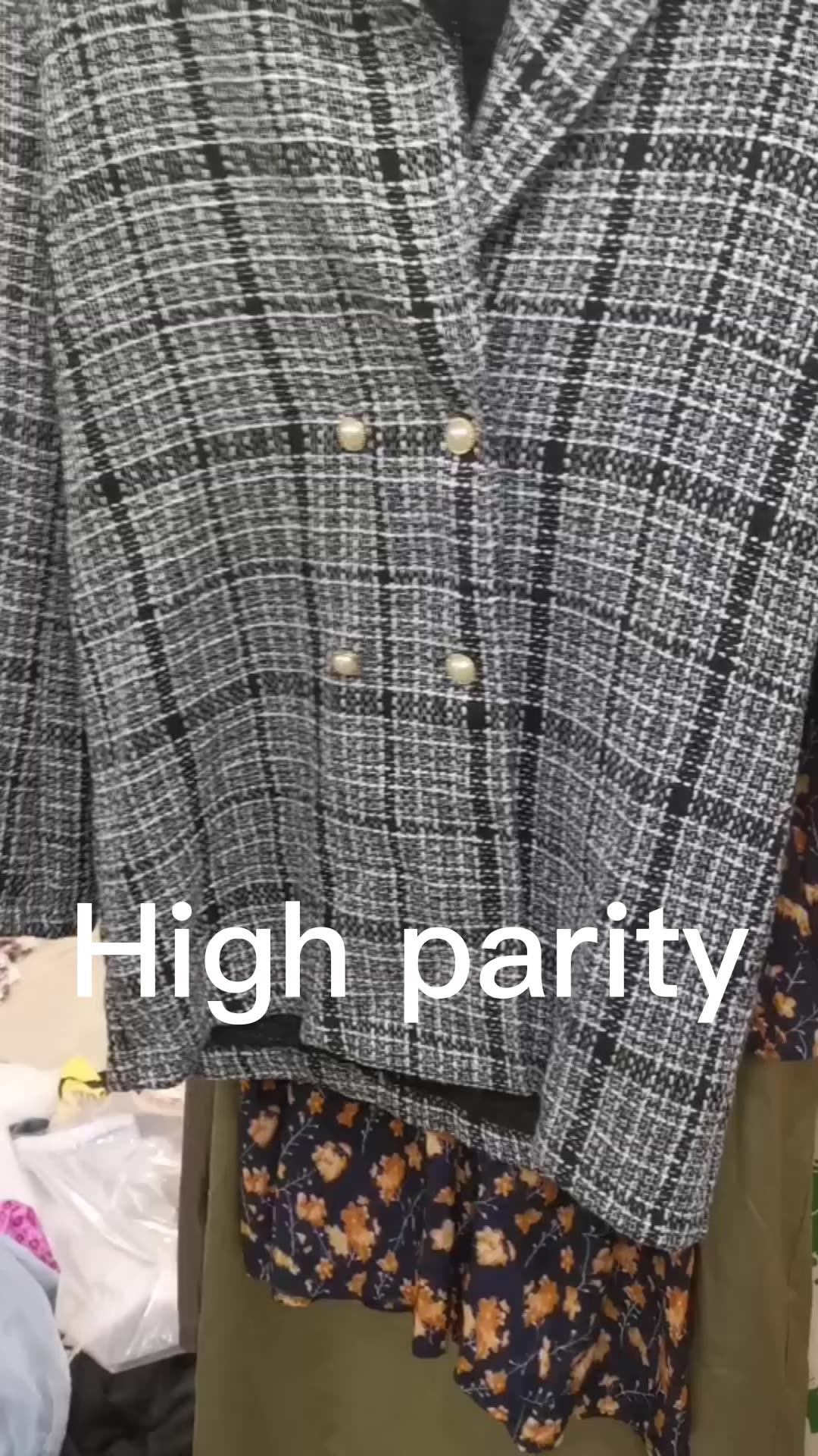 New Design Casual Dresses Used Clothes In Bale Ladies Cotton Dress