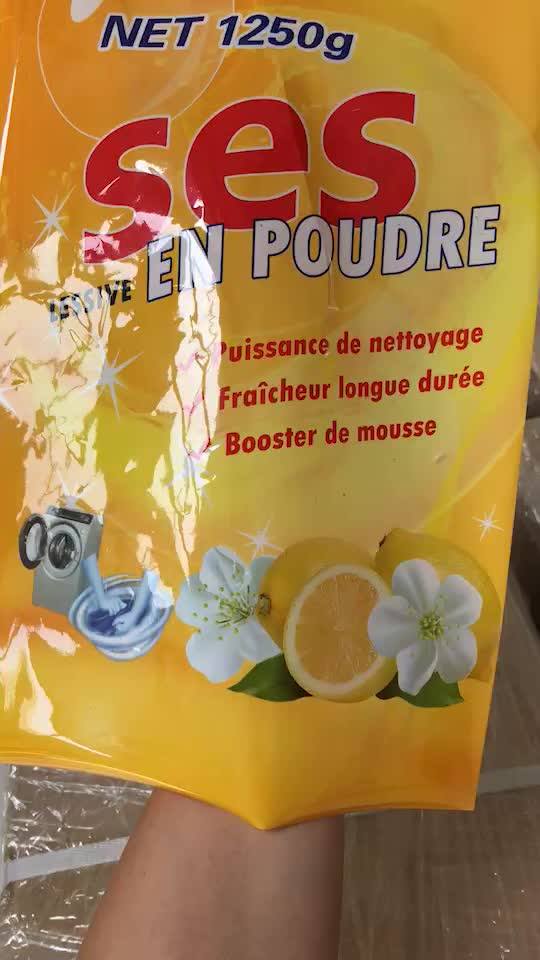 Plastic Bag For Laundry Detergent Soap Powder Packaging,Back Seal Bags
