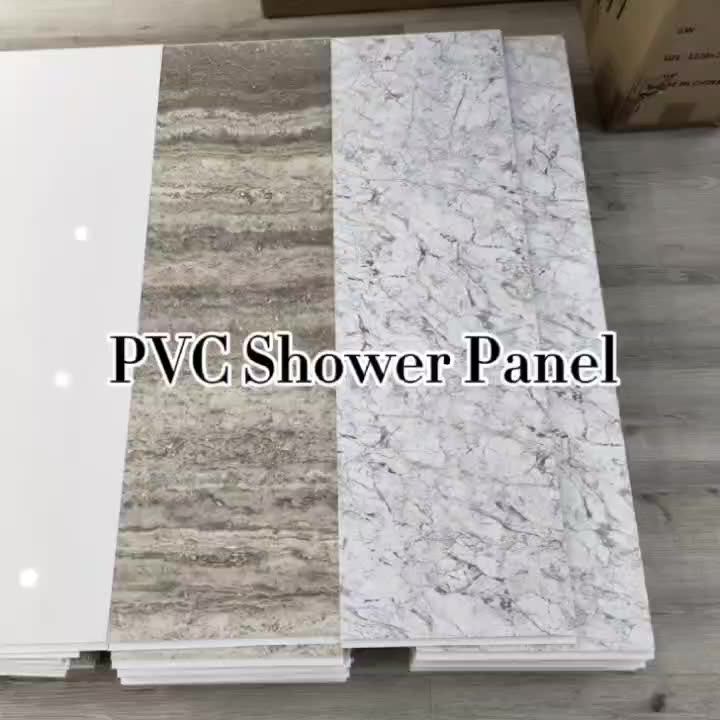 Modern Design Waterproof Soundproof Fireproof Pvc Bathroom Wall Panels