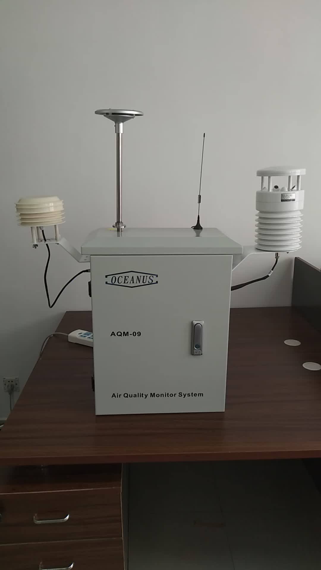 Aqm09 Air Quality Monitoring Station O3 No2 So2 Co Pm2.5 Pm10 For Real