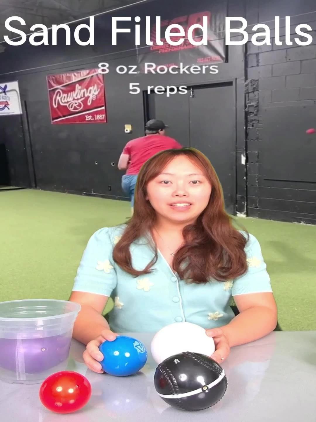 High Quality Sand Toning Lifting Exercise Hitting Training Ball Pvc