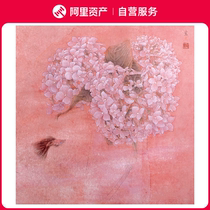 Bao Ying Youran Classical Chinese Painting Chinese Style Flower Bedroom Bedside Background Wall Mural Living Room Decorative Painting Hanging Painting