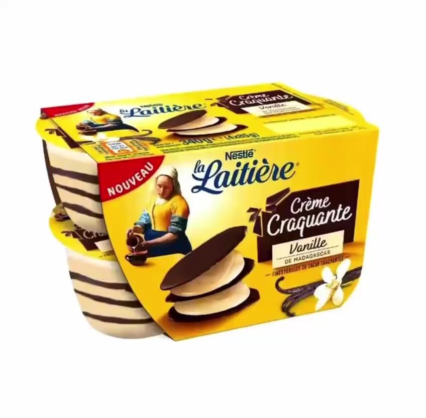 Nestle La Laitiere Pot De Creme Au Cafe 4x100g / Nestle La Laitiere