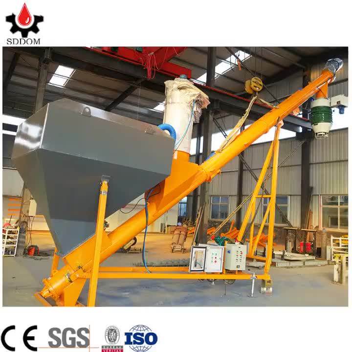 Cement Hopper Screw Conveyor For Bag Cement Hopper Conveyor New Type