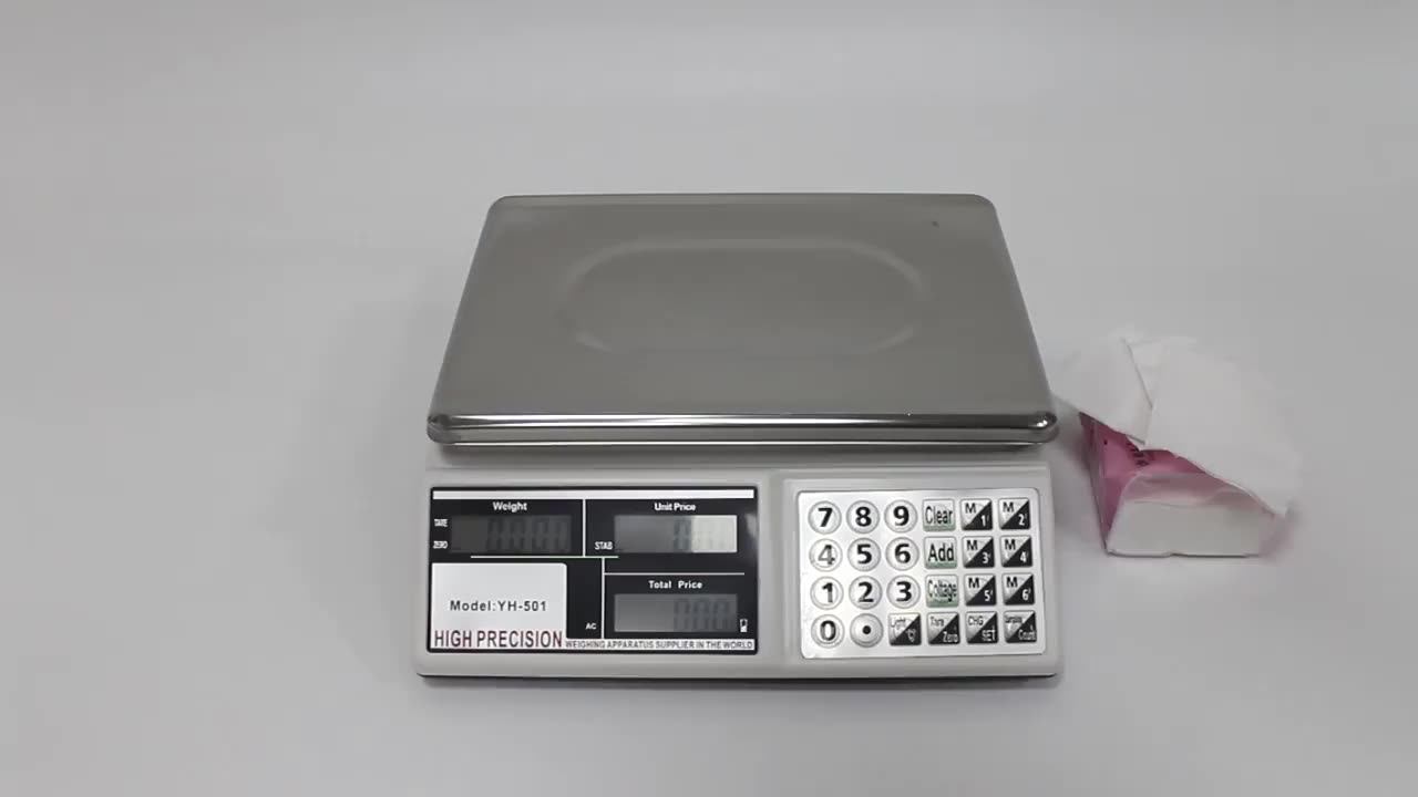 40kg Acs Price Computing Scale Hot Sale 30kg Electronic Digital Weight Machine With Kg And