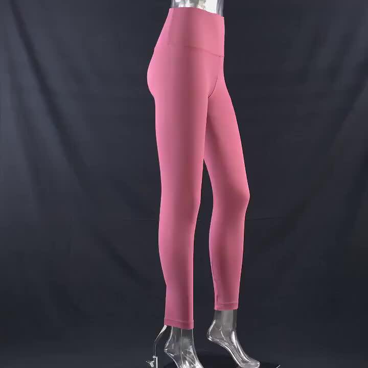Pink And Black Gym Leggings