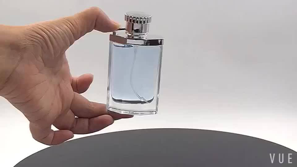 Refillable 25ml Square Perfume Glass Bottle With Spray For Men Buy