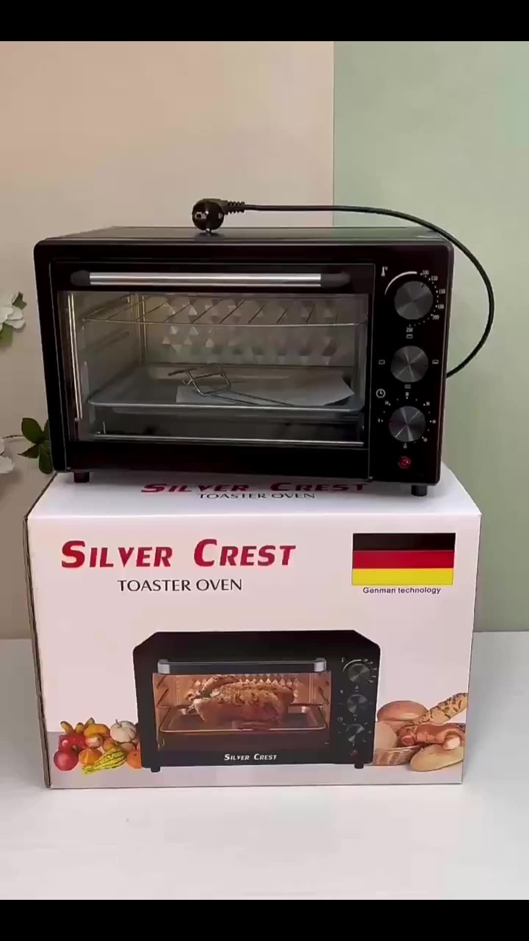 silvercrest tabletop oven