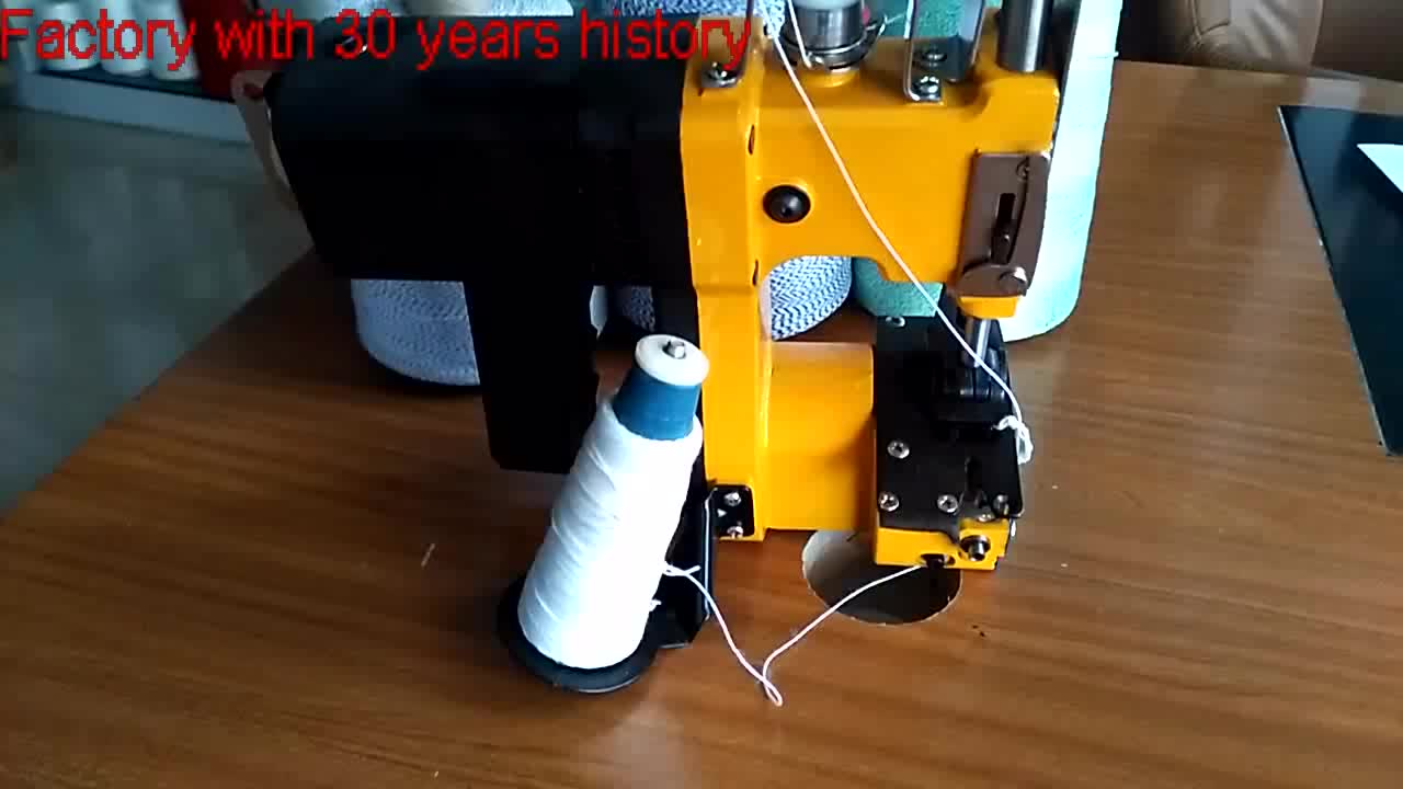 Cap Feed Automatic Portable Handheld Electric Bag Closer Industrial