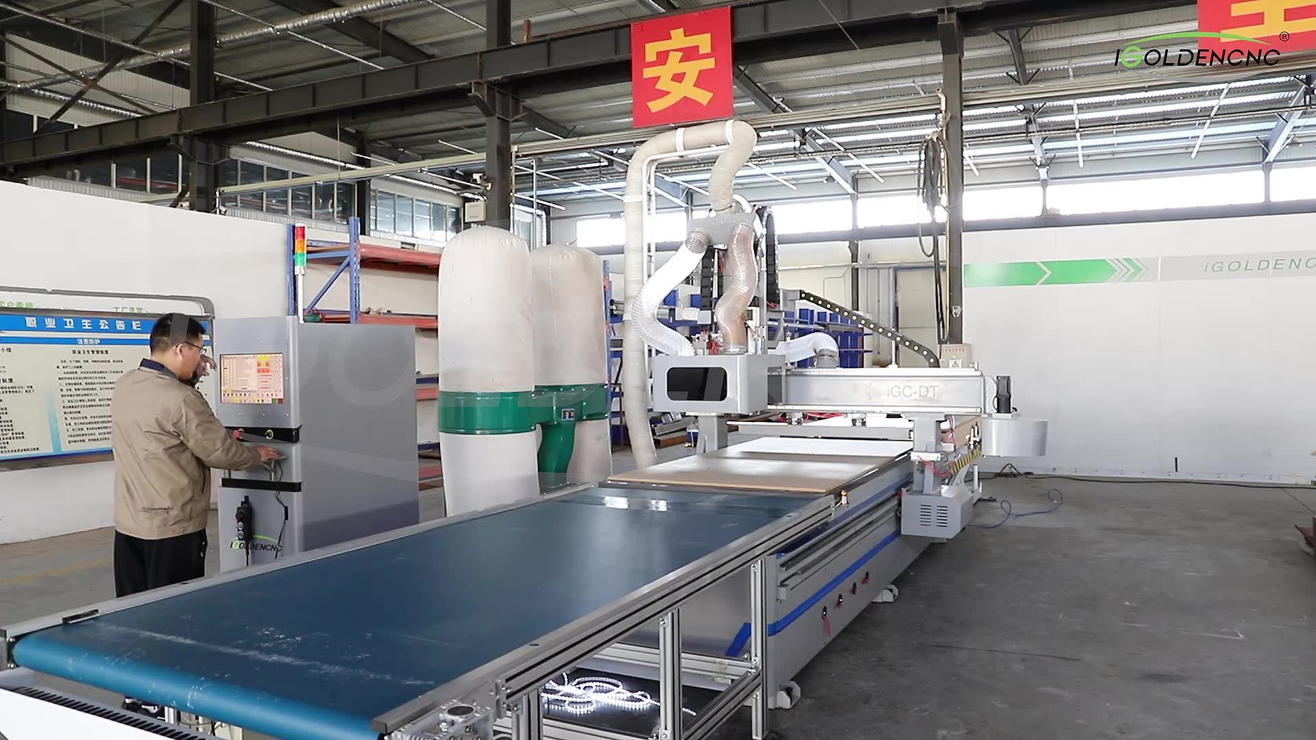 1325 2030 4x4 8x4 Cnc Router Atc Nesting Wood Working Bedroom Furniture ...