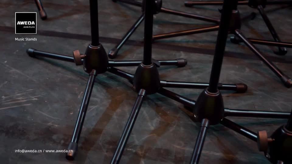 Aweda Tripod Microphone Stand With Steel Joint And Base,Durable And