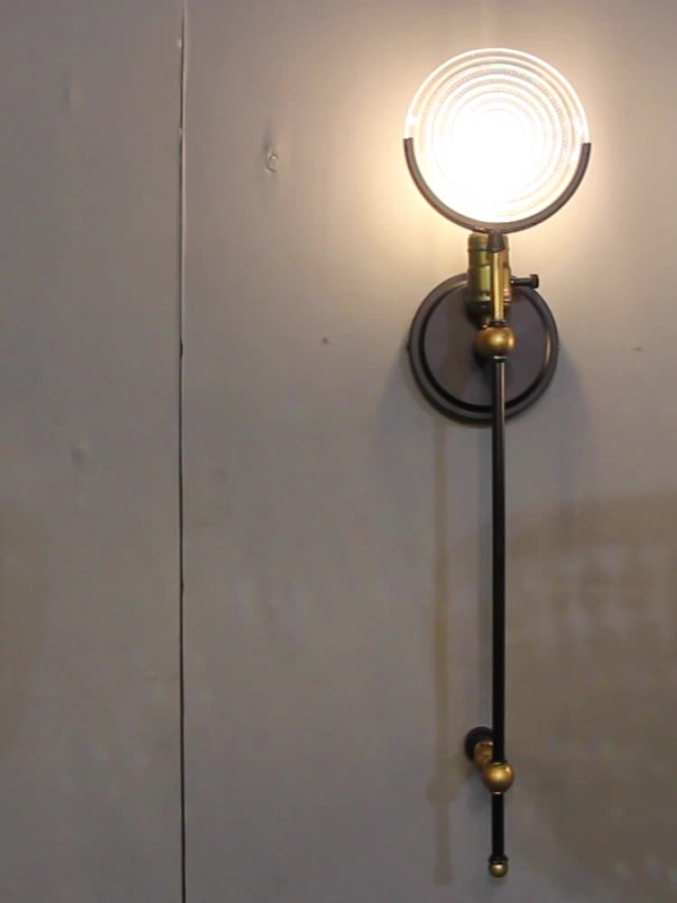 American retro simple industrial style wall lamp Living room background wall Aisle entrance stairwell wall lamp Mirror headlight