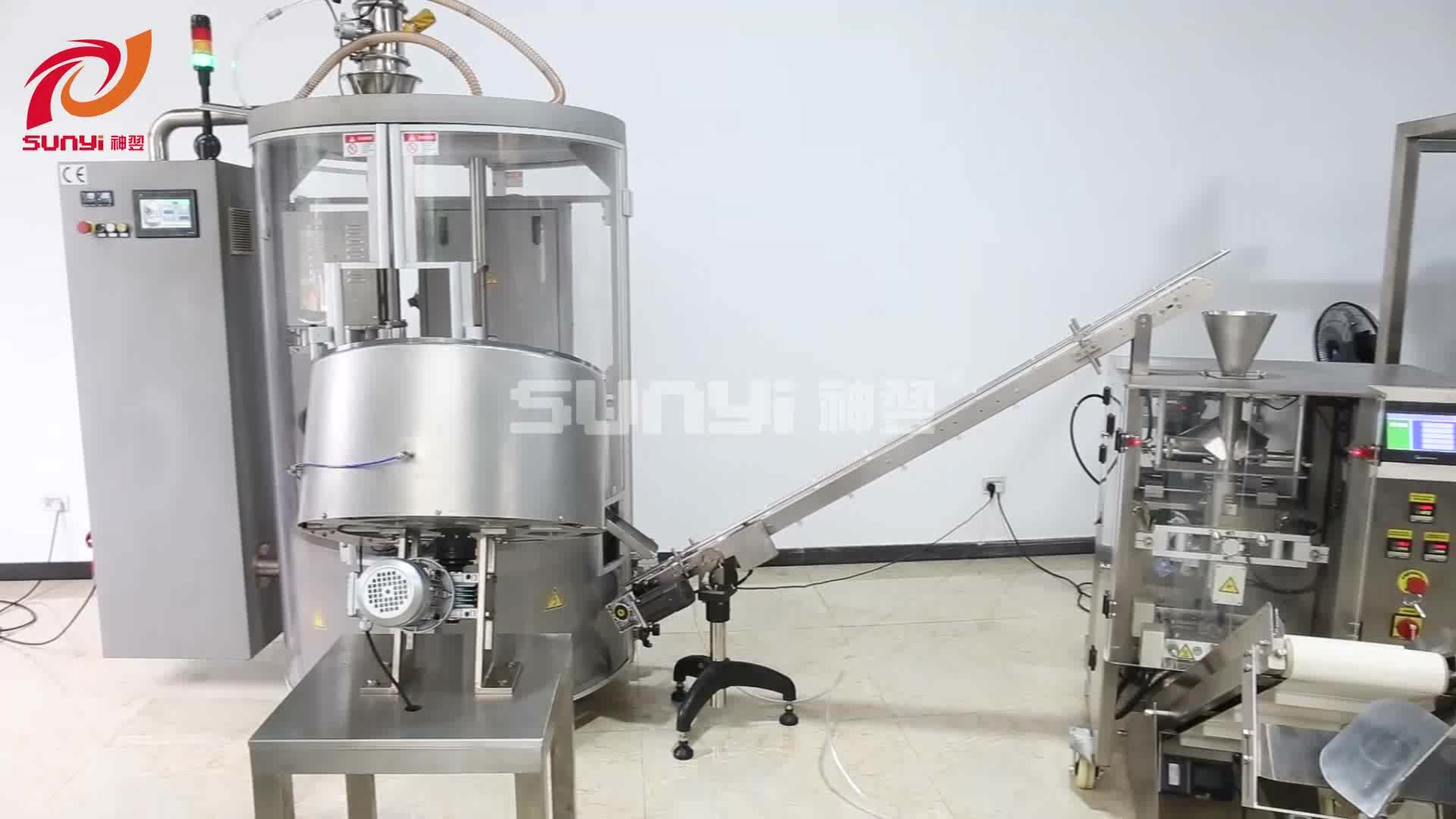 High Efficiency Coffee Capsule Making Machine Nespresso K Cup Filling