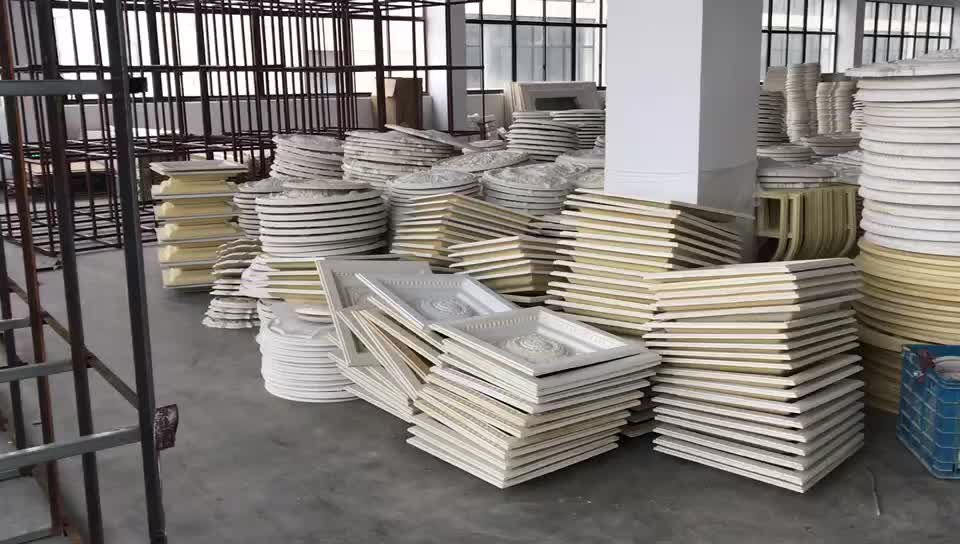 Medallón De Techo De Hotel,Material En Medallón De Pu - Buy Medallón De