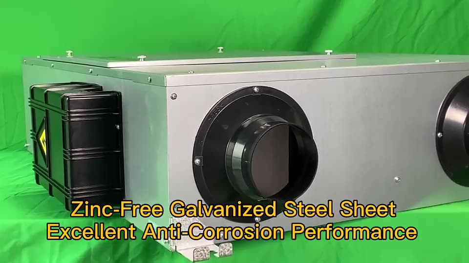 Hvac Air Conditioning Ventilation System Holtop Erv Wifi Control Smart